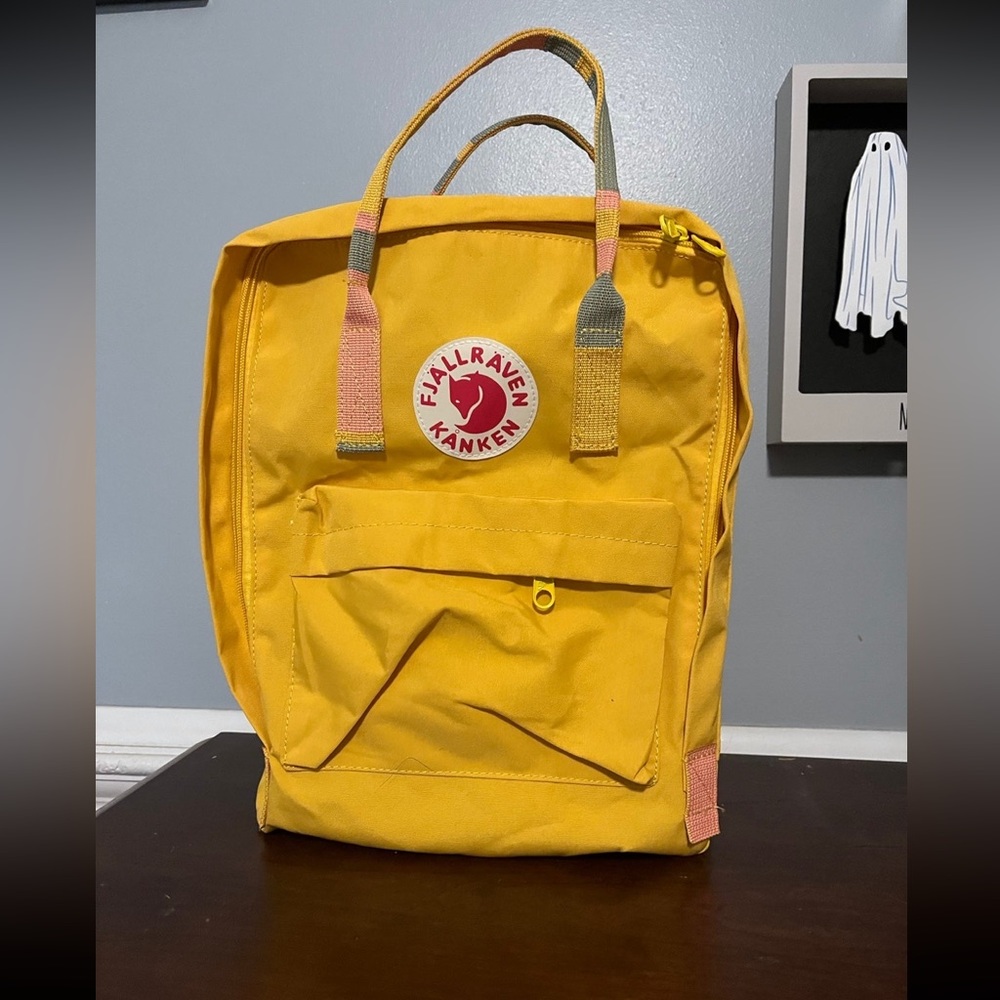 Yellow Kanken Backpack
